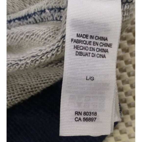 Indian Motorcycle Lucky Brand Retro Mens Full-Zip Jacket L Blue/Red Cotton Blend - Picture 9 of 13